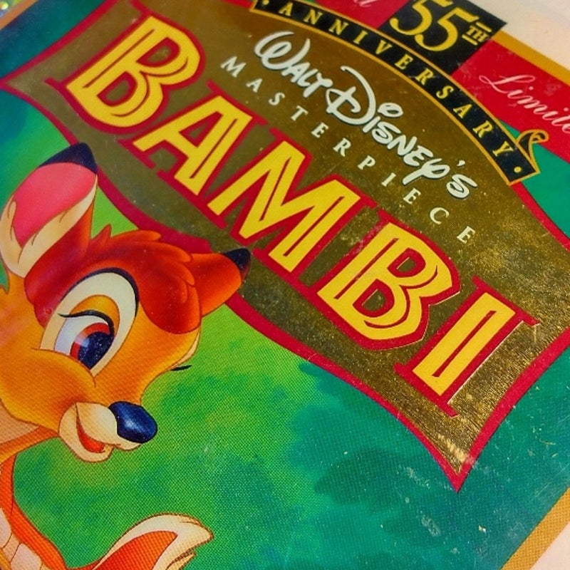 Disney's Bambi  (VHS) (Sealed Copy)