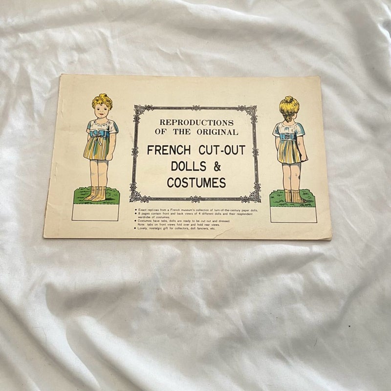 French cut out dolls