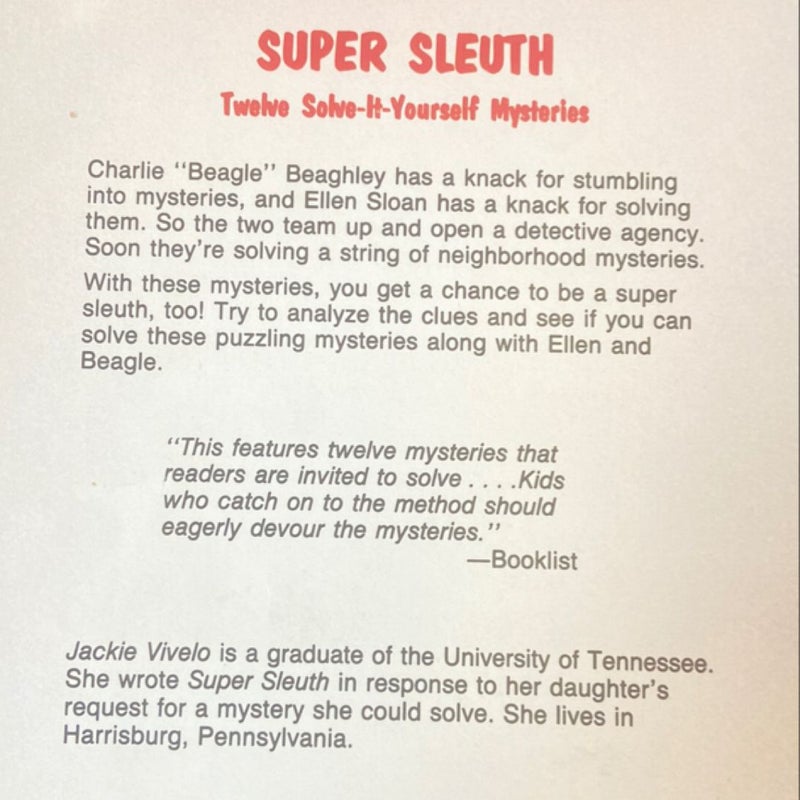 Super South Twelve Solve-It-Yourself Mysteries