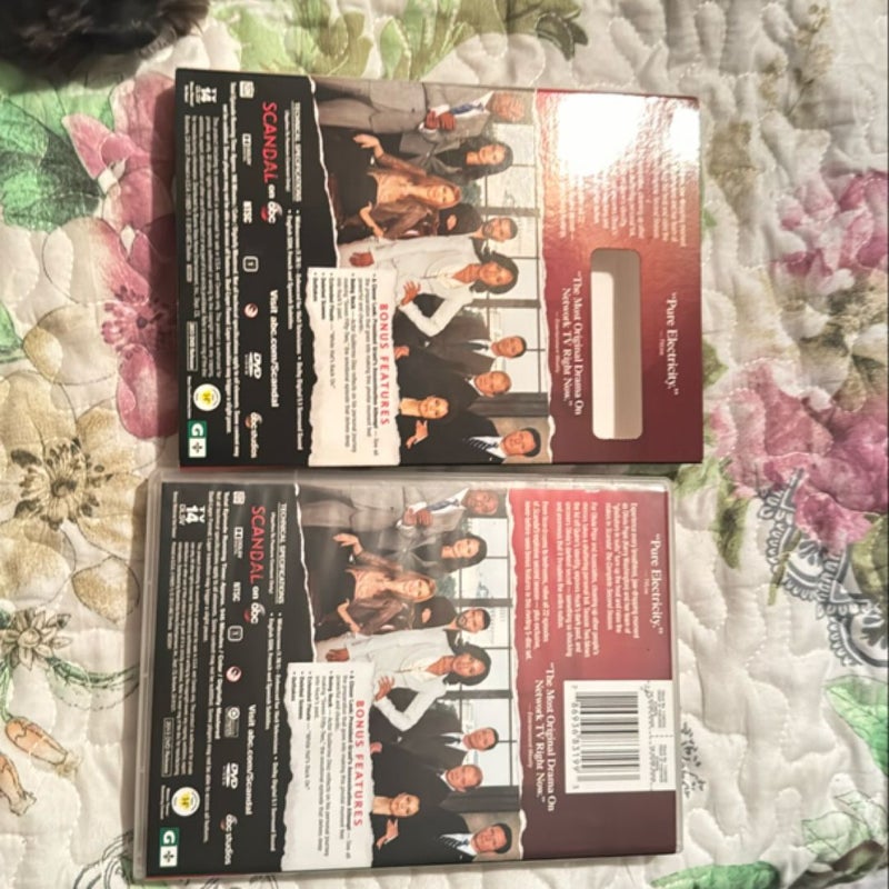 BUNDLE: Scandal, the first THREE complete seasons