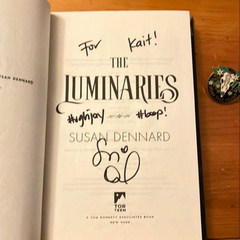 The Luminaries - Signed with Preorder Pin