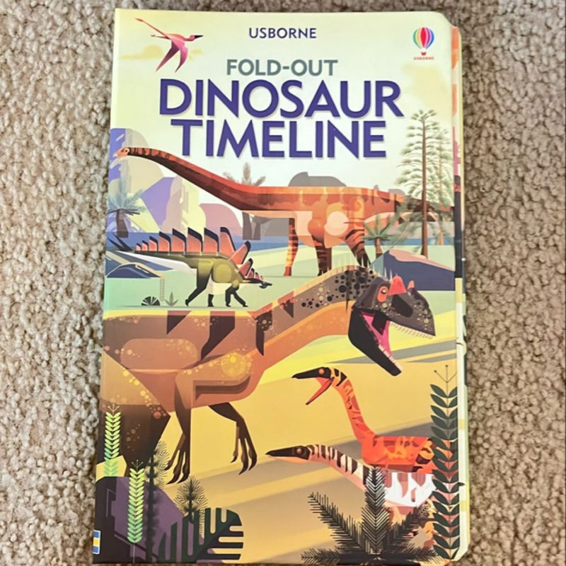 Fold Out Dinosaur Timeline