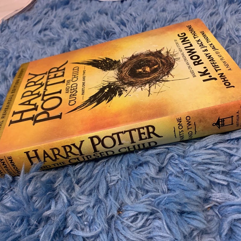 Harry Potter and the Cursed Child Parts One and Two (Special Rehearsal Edition Script)