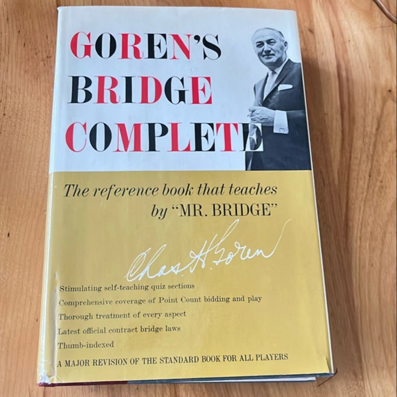 Goren’s Bridge Complete