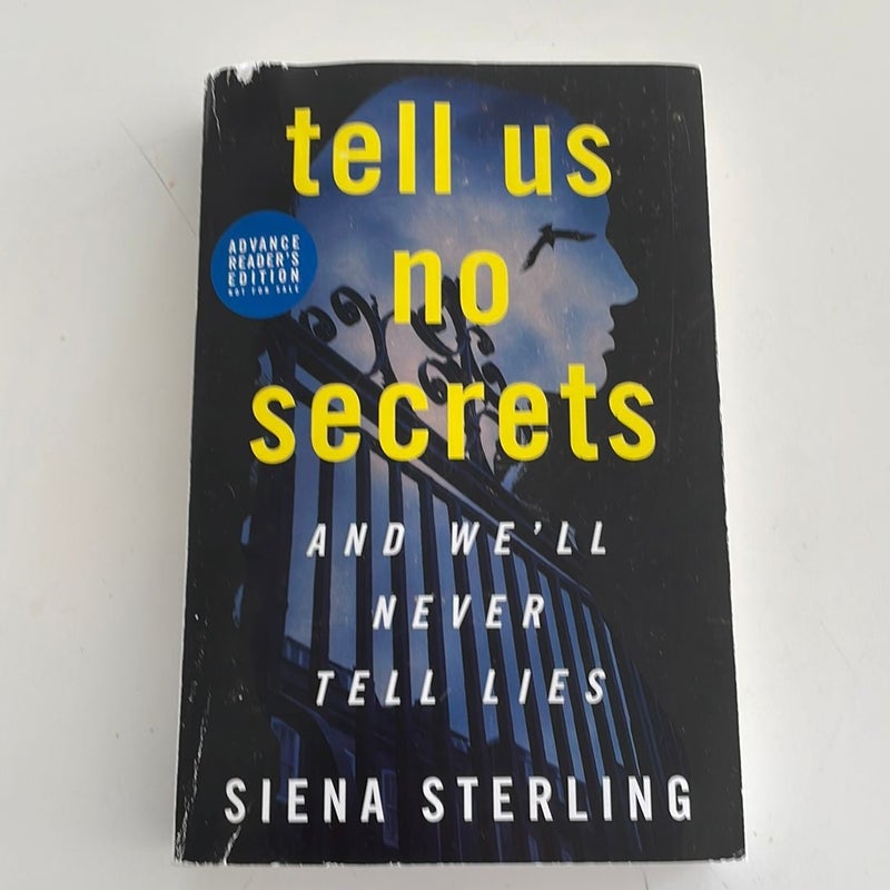 Tell Us No Secrets - ARC