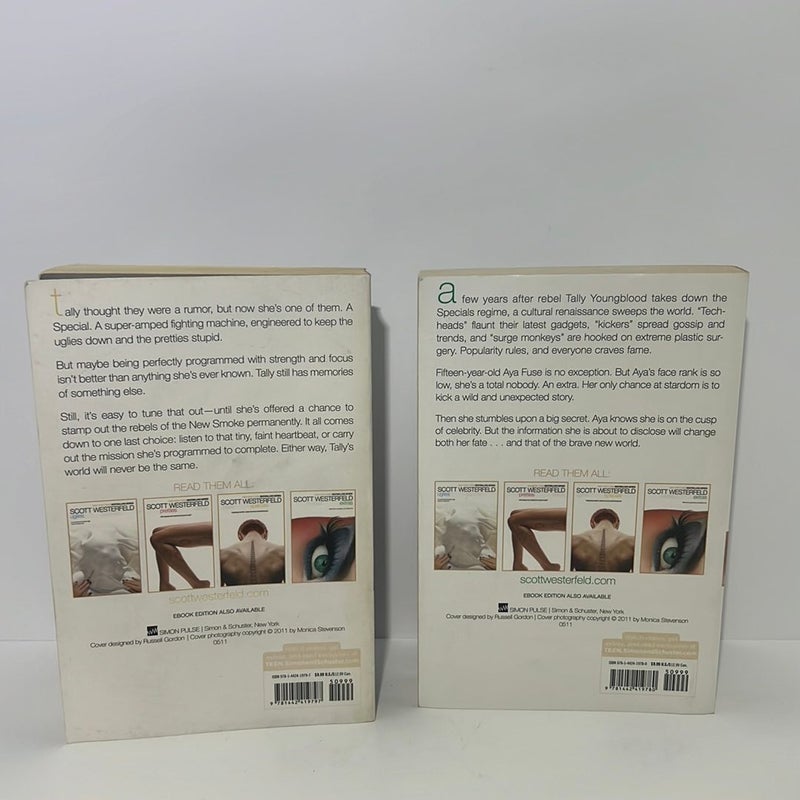 Uglies (COMPLETE ) 4 Book Series: Uglies, Pretties, Specials, & Extras