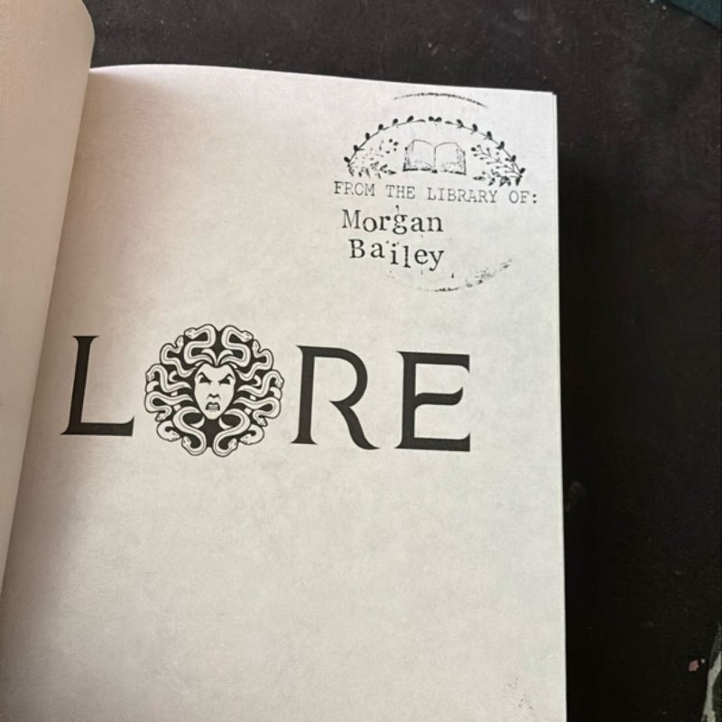 Signed owlcreate Lore