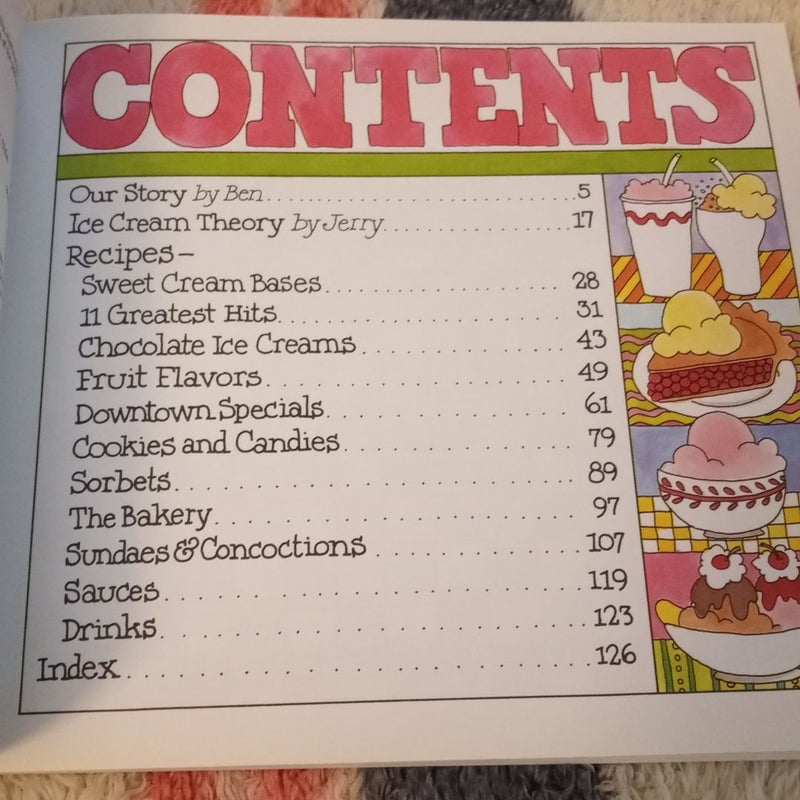 Ben and Jerry's Homemade Ice Cream and Dessert Book