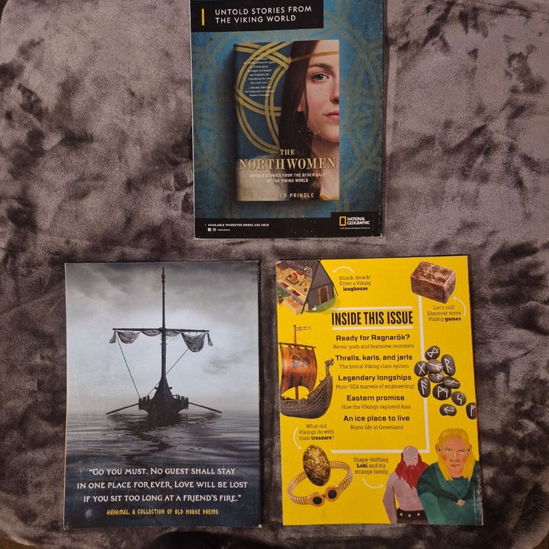 3 Viking Magazines