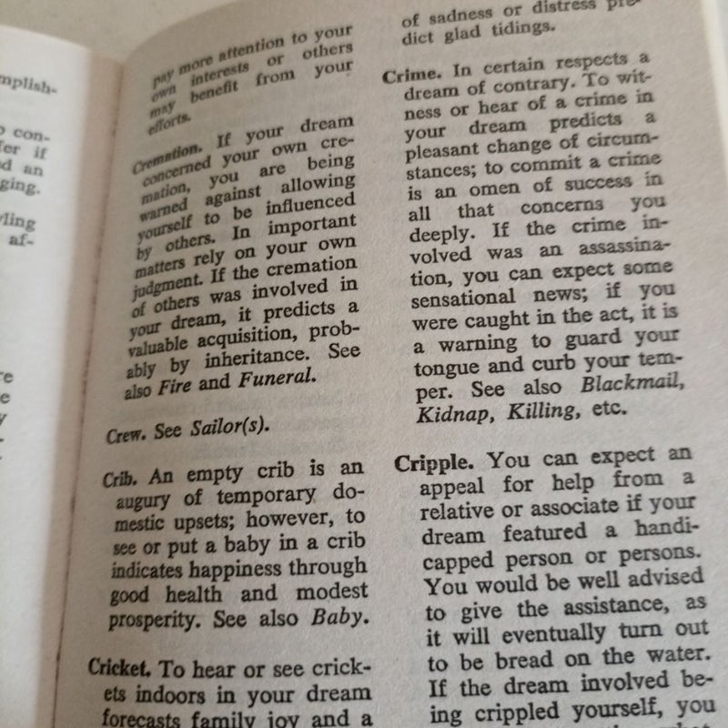 Dreamer's Dictionary