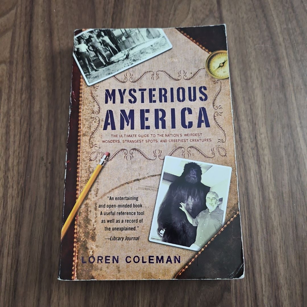洋書 Mysterious America by Loren Coleman Mysterious America by Loren Coleman