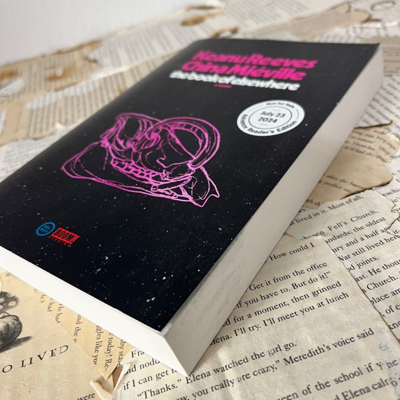 The Book of Elsewhere by Keanu Reeves & China Mieville ARC