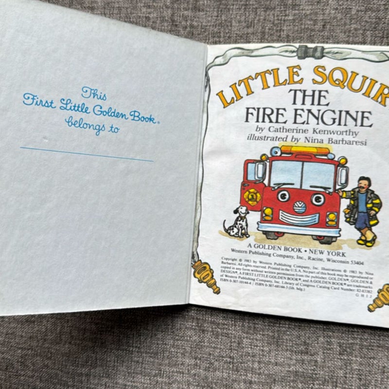Little Squirt The Fire Engine