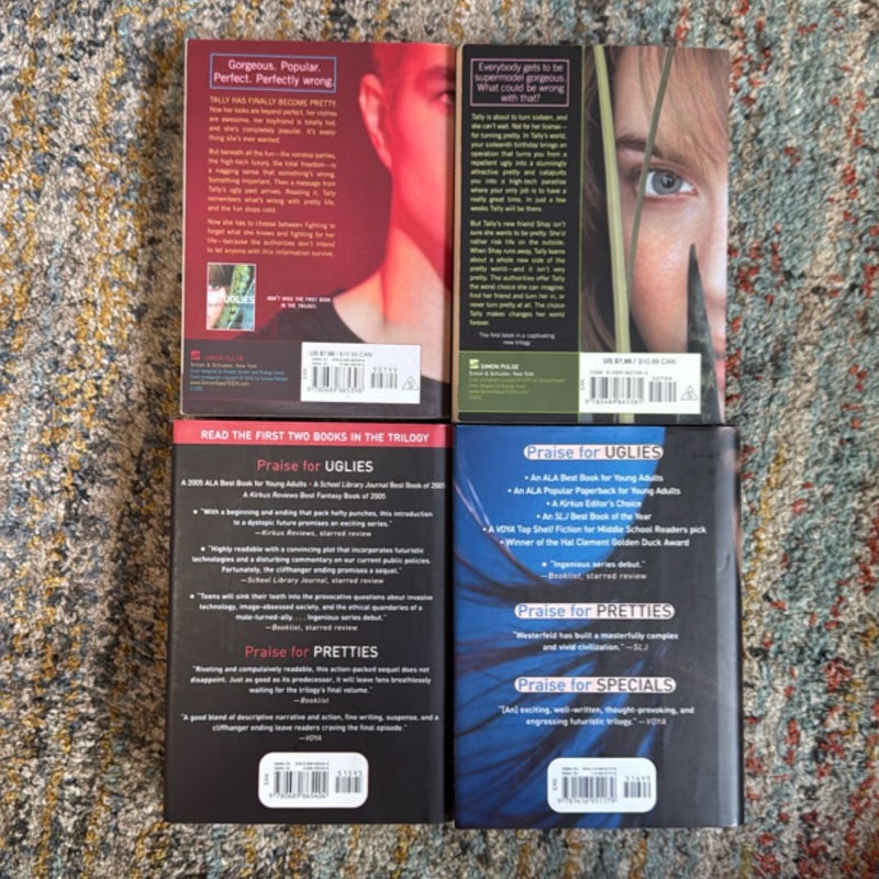 Uglies Books 1-4
