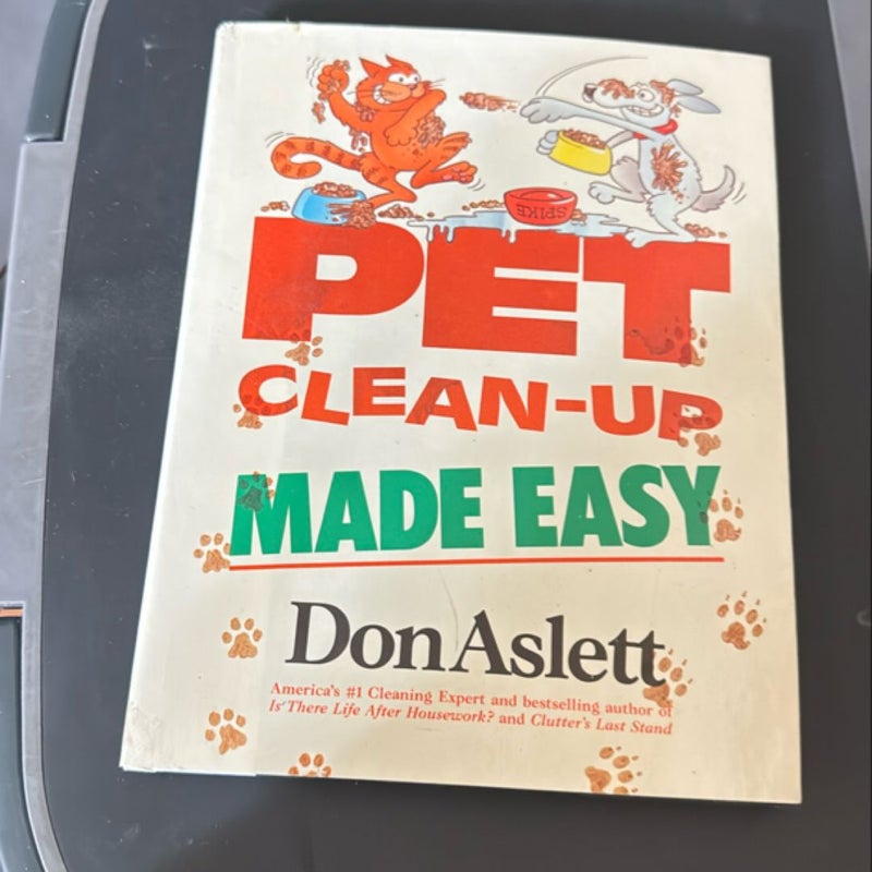 Pet clean up 