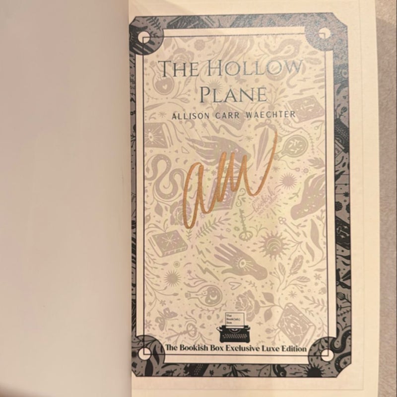 The Hollow Plane (Bookish Box Special Edition)