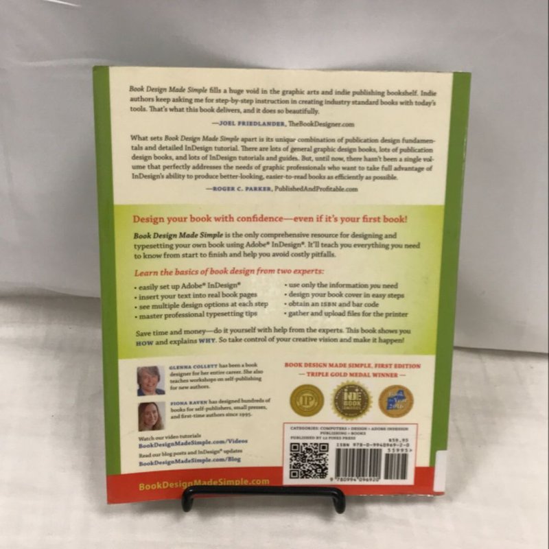 Book Design Made Simple by Fiona Raven, Glenna Collett