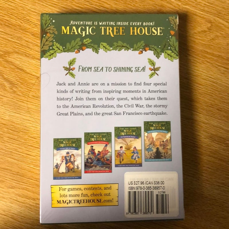 Magic Tree House Books 21-24 Boxed Set