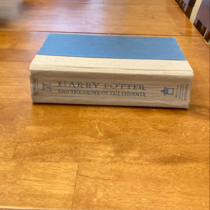 Harry Potter and the Order of the Phoenix-First Edition