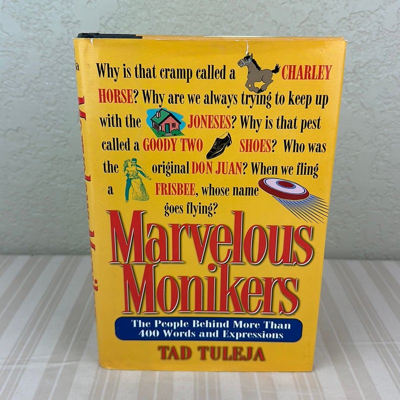 Marvelous Monikers