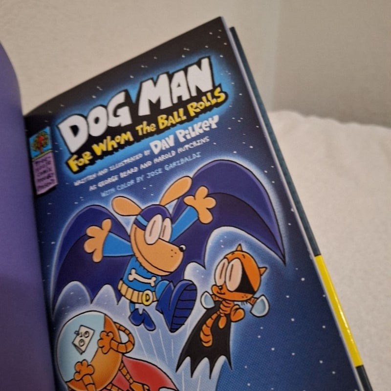 Dog Man for Whom the Ball Rolls