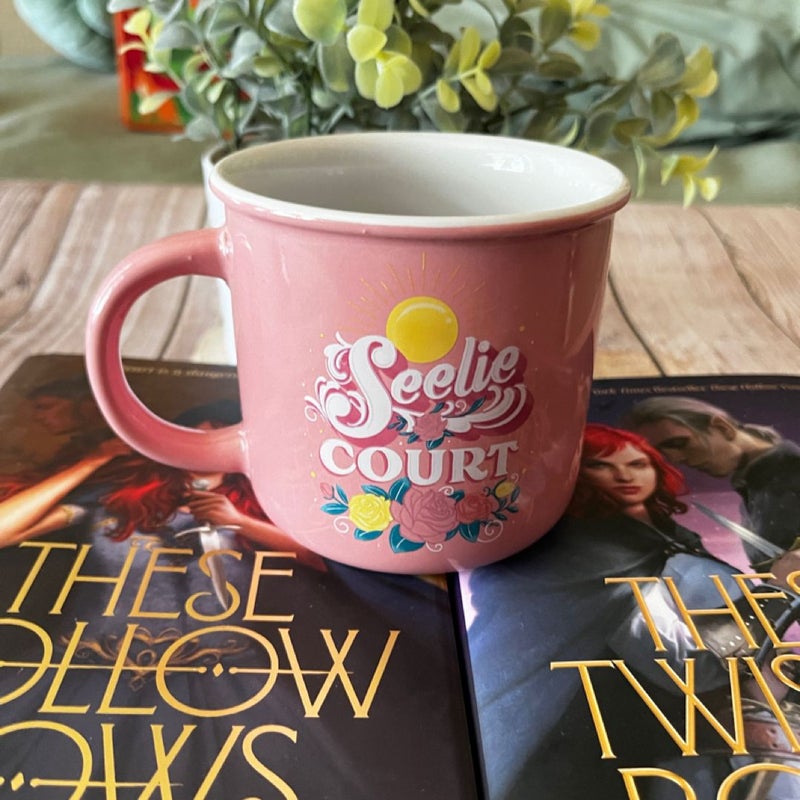 These Hollow Vows(Signed) & These Twisted Bonds (Tabbed/Annotated Duology) w/Seelie Court Mug