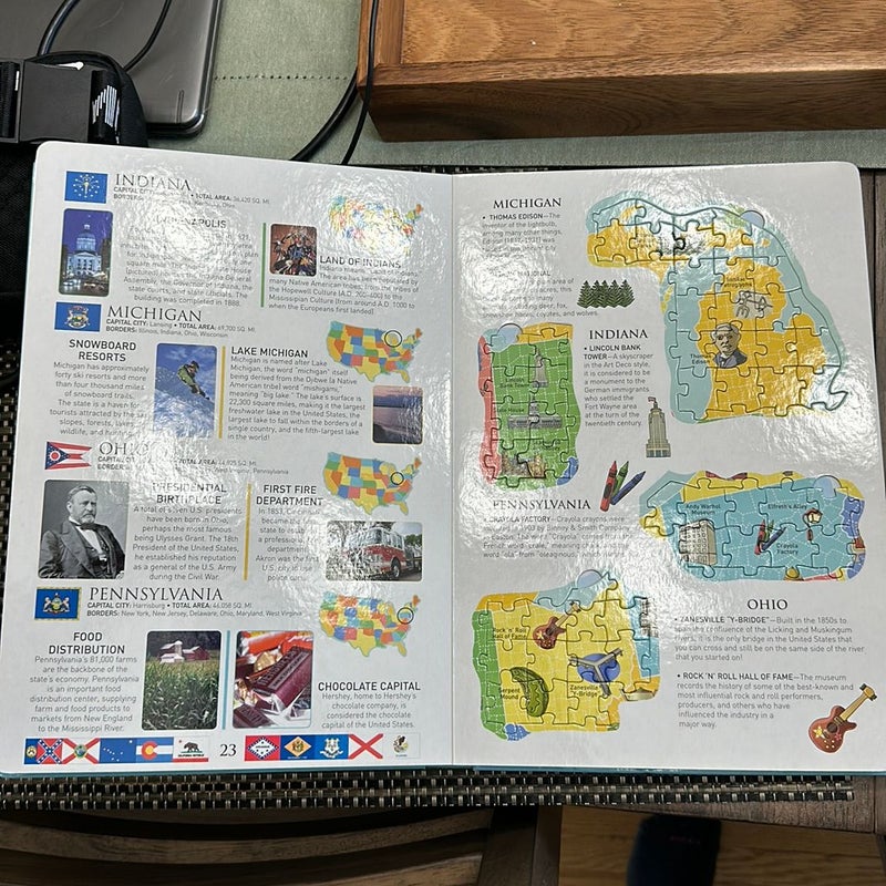 United States of America Jigsaw Book