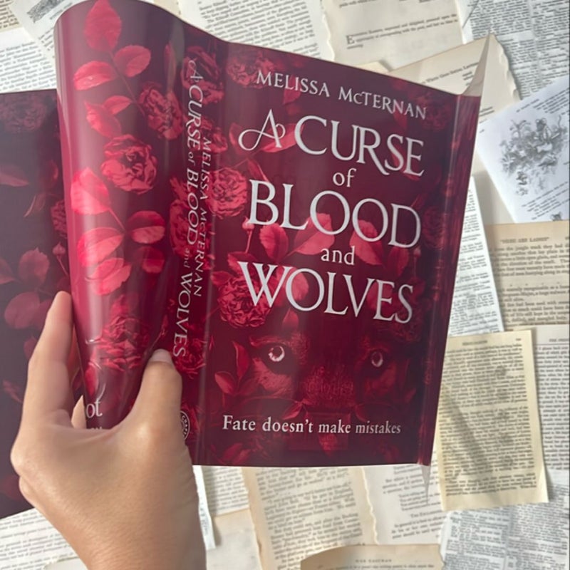 A Curse of Blood and Wolves (Wolf Brothers, Book 1) // SIGNED FairyLoot special edition 