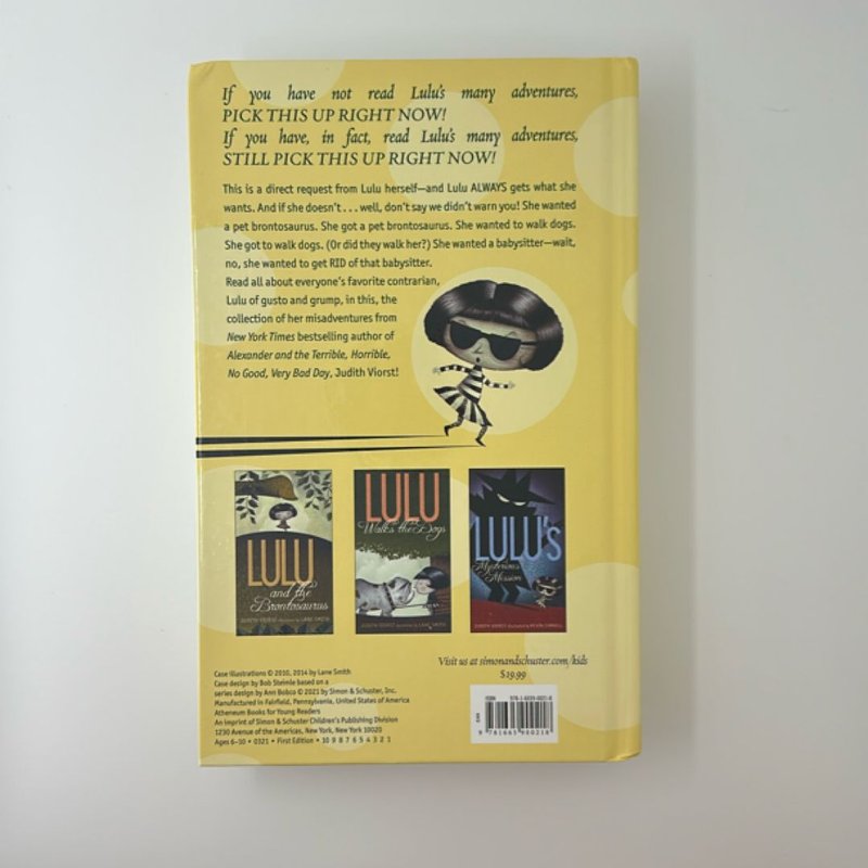 Lulu and her Mischievous Collection by Judith Viorst, Hardcover ...