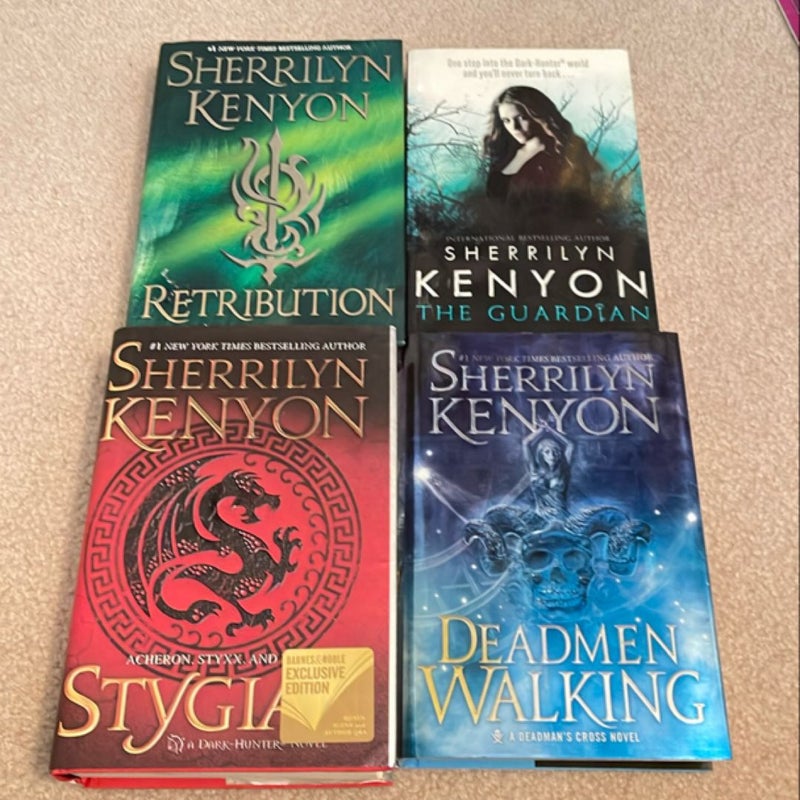 Four Sherrilyn Kenyon Book Lot