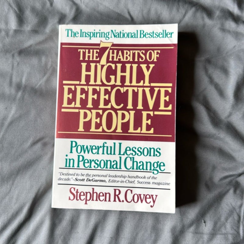 The Seven Habits of Highly Effective People