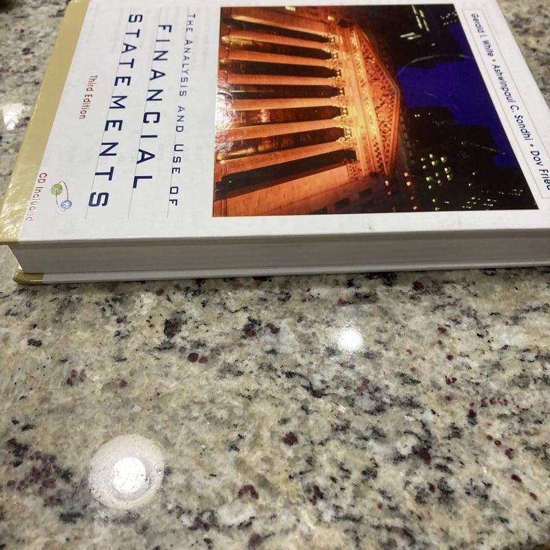 The Analysis and Use of Financial Statements