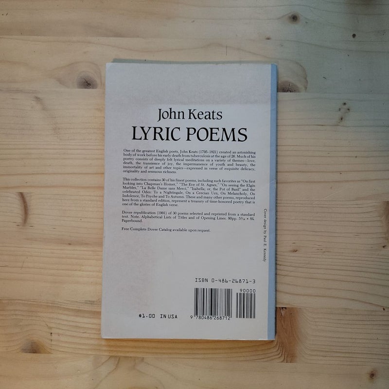 Lyric Poems