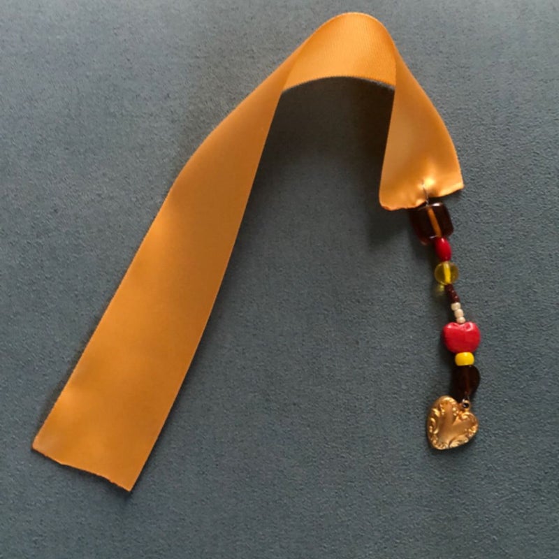 Handmade princess belle theme bookmark