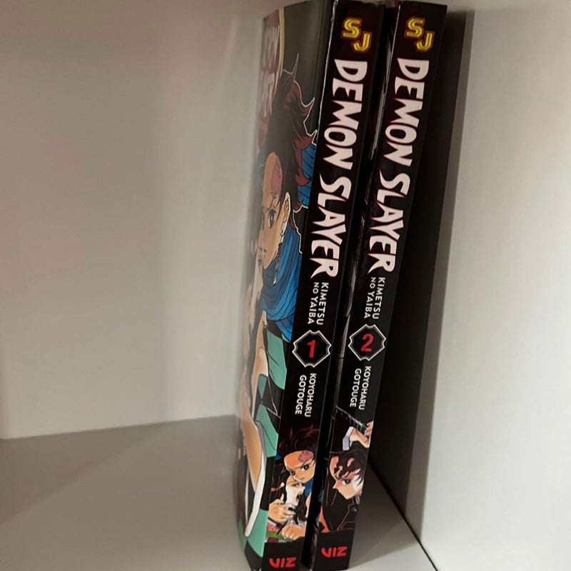 Demon Slayer Manga Set volume 1-2