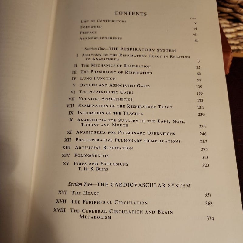 A Practice of Anaesthesia