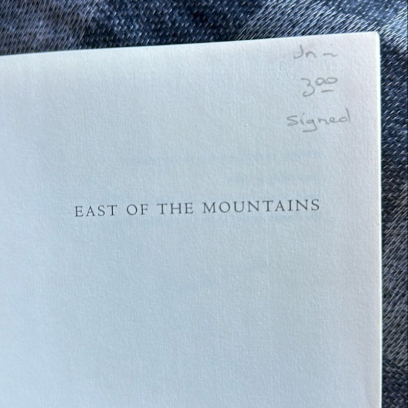 East of the Mountains