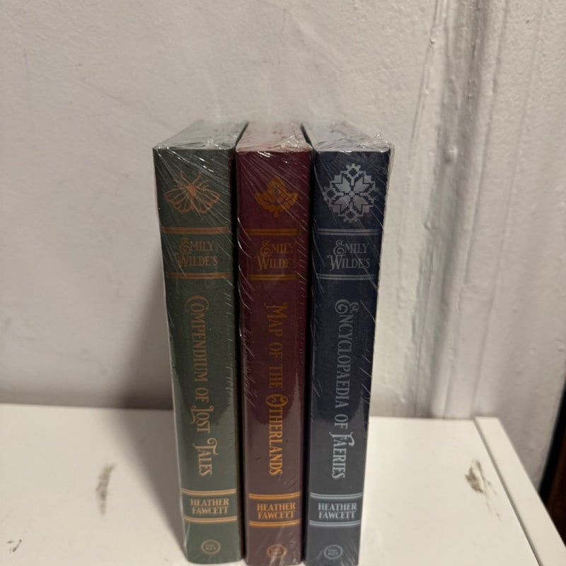 Owlcrtae Emily Wilde's Encyclopaedia of Faeries Set SIGNED