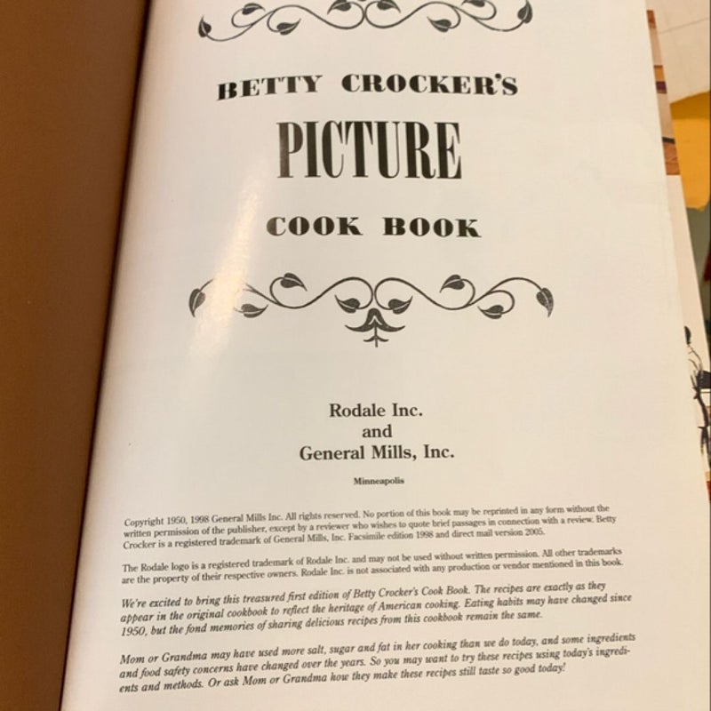 Betty Crocker’s Picture Cook Book