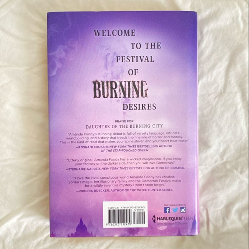 Daughter of the Burning City (Fairyloot with signed bookplate)