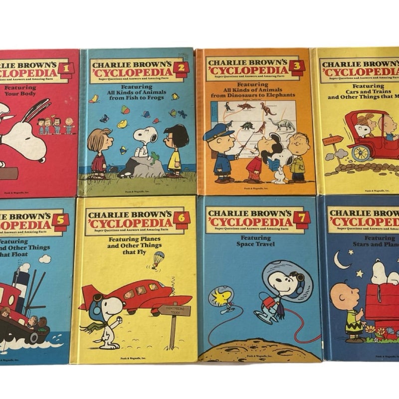 Charlie Brown ‘Cyclopedia vintage volume 1-8