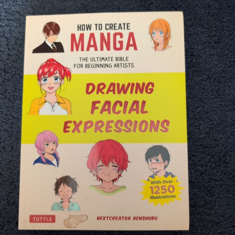 How to Create Manga: Drawing Facial Expressions
