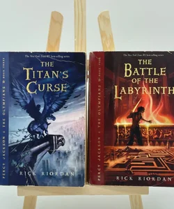 Percy Jackson & The Olympians: Book 3 & 4 (Titans Curse, Battle Of TheLabyrinth)