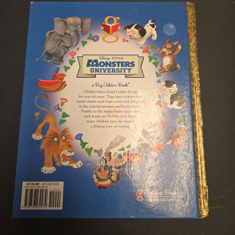 Monsters University Big Golden Book (Disney/Pixar Monsters University)