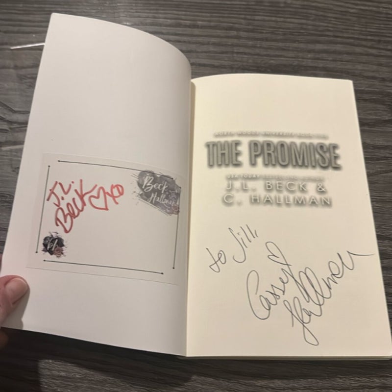 The Promise    SIGNED BY BOTH AUTHORS & PERSONALIZED