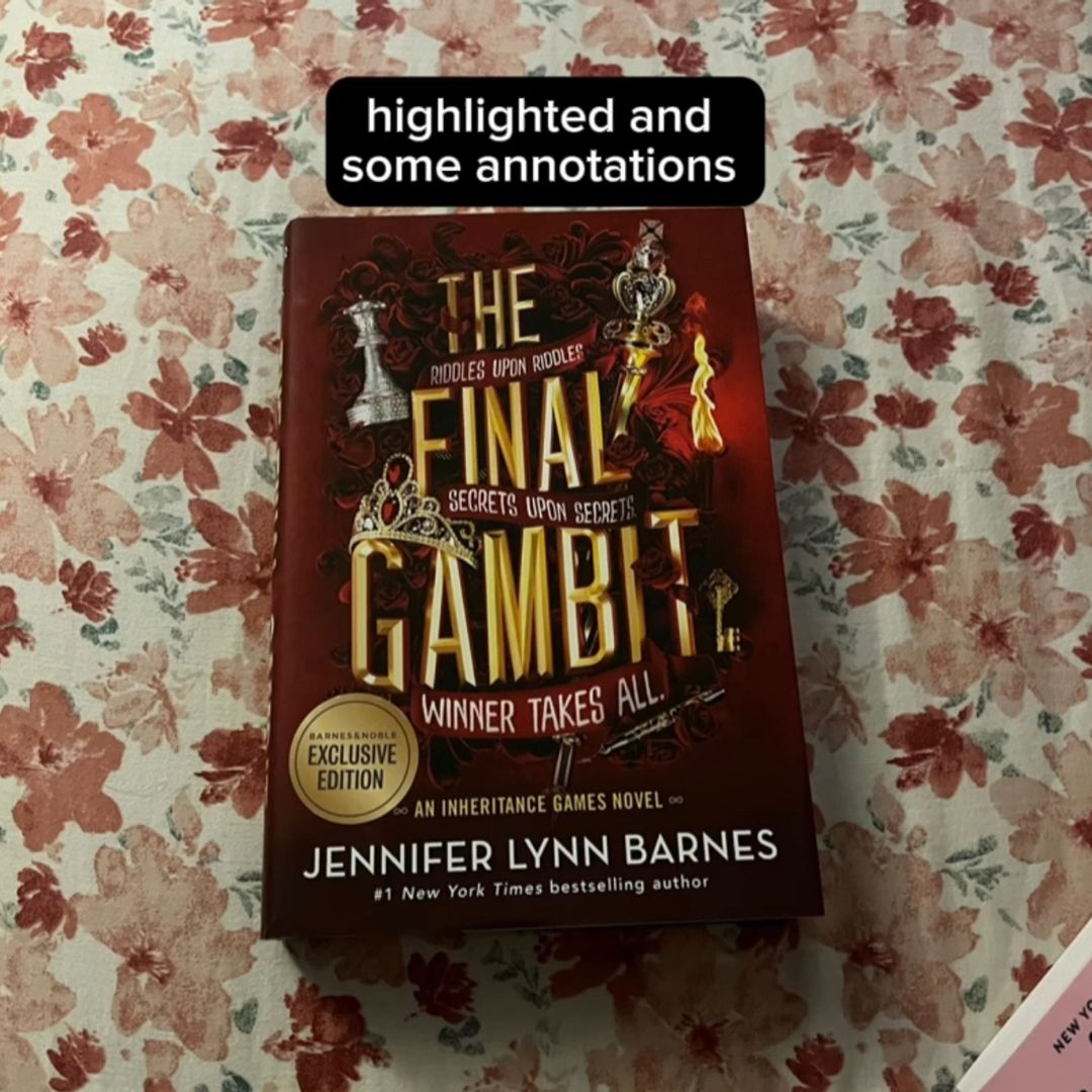 The Final Gambit by Jennifer Lynn Barnes, Hardcover | Pangobooks