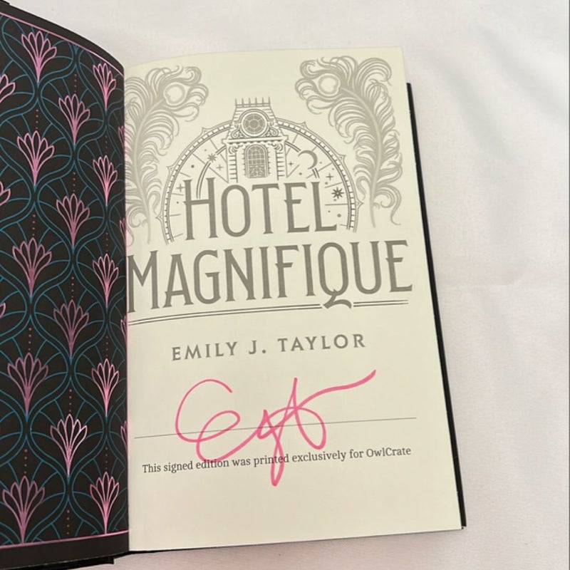 Hotel Magnifique OWLCRATE SIGNED 2