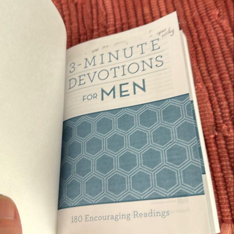 3-Minute Devotions for Men