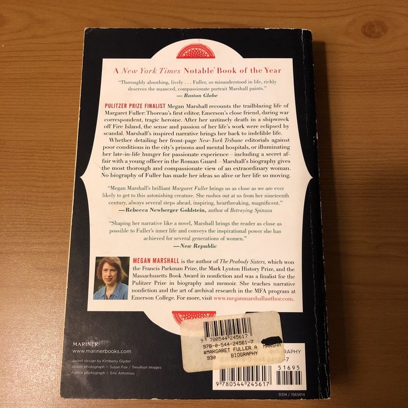 Margaret Fuller *LAST CHANCE*