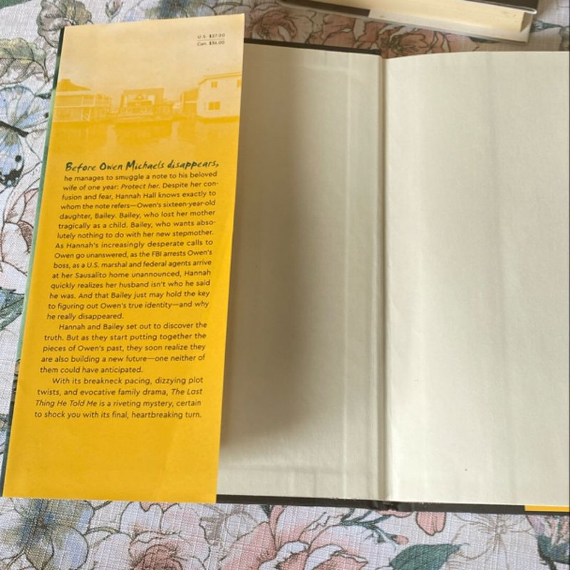 The Last Thing He Told Me